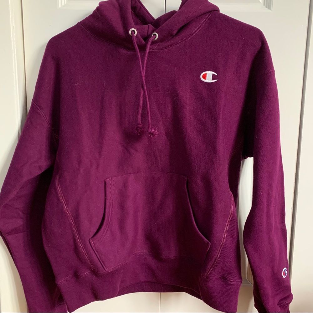 Champion purple hoodie